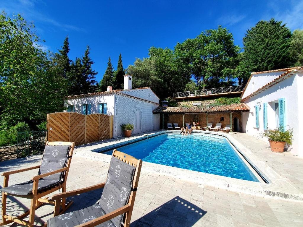 Apartment Picasso In Large Park With Heated Pool Chateauneuf-Grasse Екстериор снимка