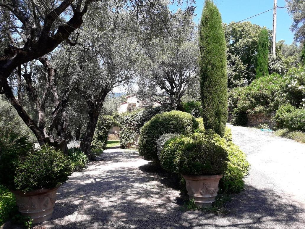 Apartment Picasso In Large Park With Heated Pool Chateauneuf-Grasse Екстериор снимка