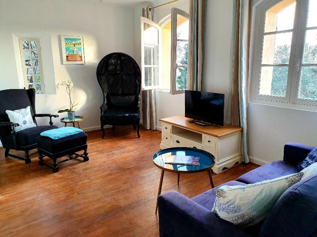 Apartment Picasso In Large Park With Heated Pool Chateauneuf-Grasse Екстериор снимка
