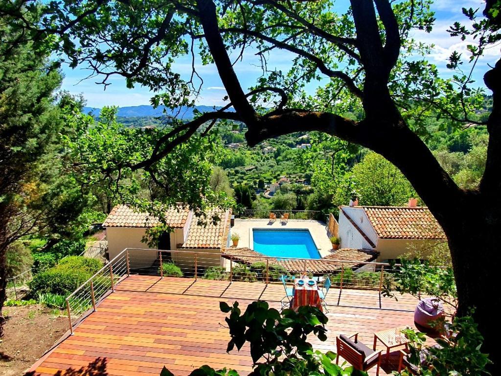 Apartment Picasso In Large Park With Heated Pool Chateauneuf-Grasse Екстериор снимка