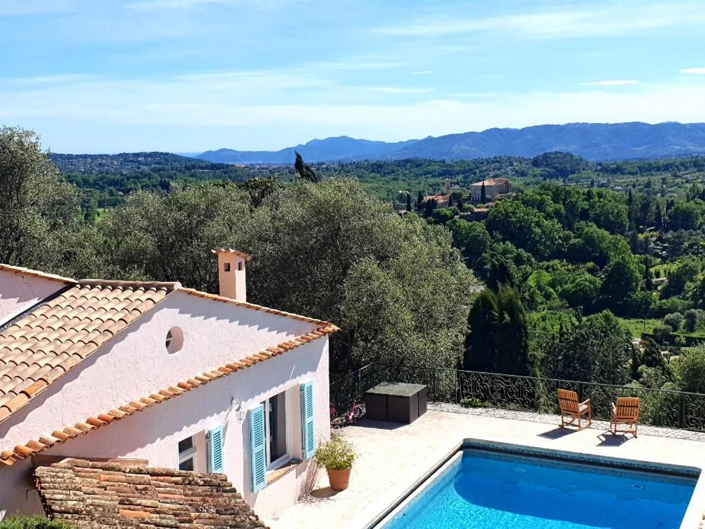 Apartment Picasso In Large Park With Heated Pool Chateauneuf-Grasse Екстериор снимка